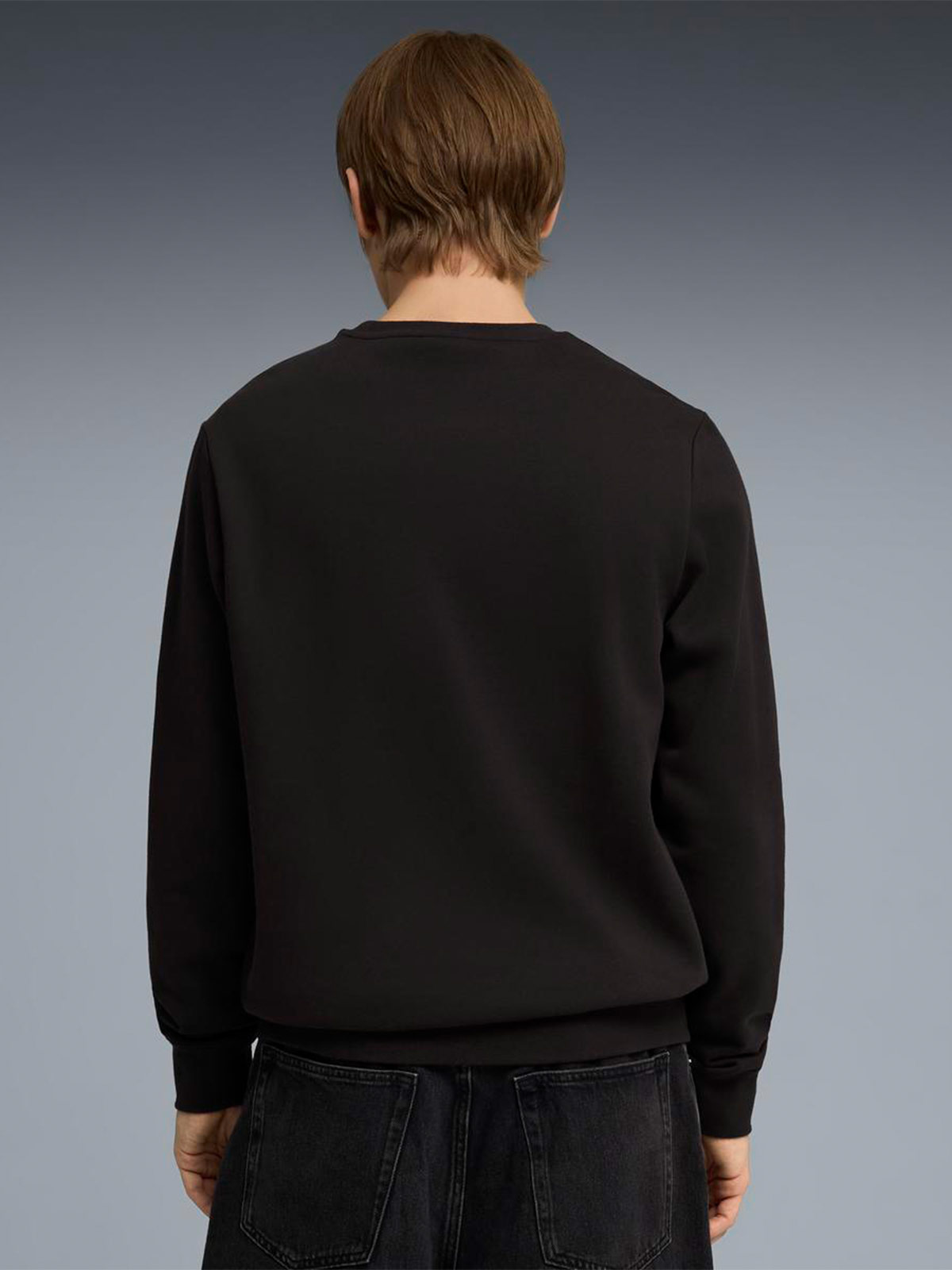 POLERA HOMBRE PUMA NEGRO CENTERED CREW - 2