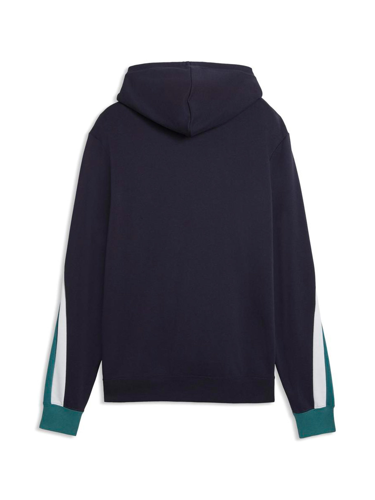 POLERA HOMBRE PUMA AZUL BLOCK HOODIE - 3