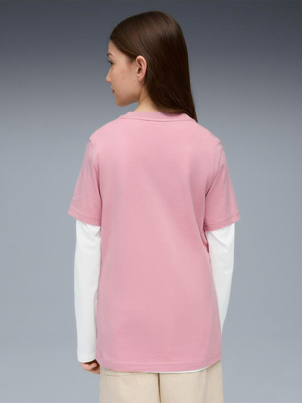 POLO NIÑA PUMA ROSADO LOGO - 2