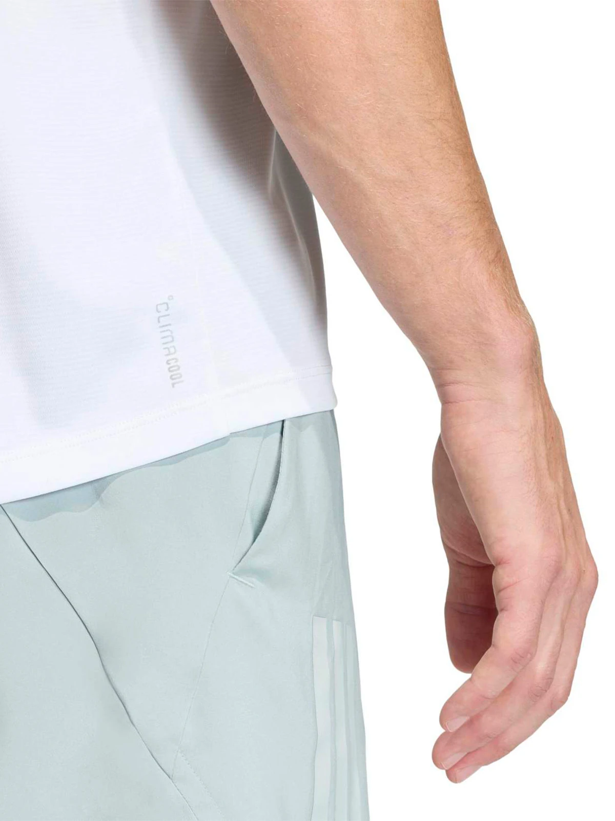 POLO SIN MANGAS HOMBRE ADIDAS BLANCO ADI365 ESSENTIALS - 3