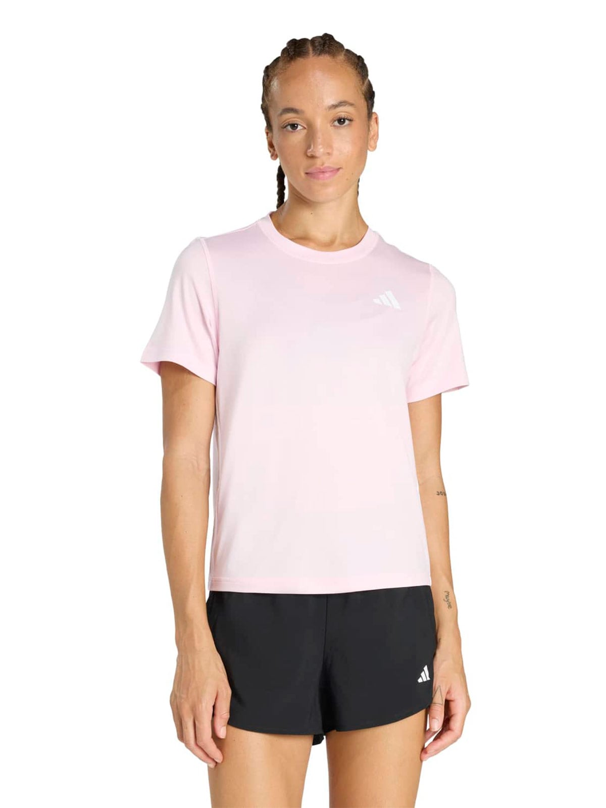 POLO MANGA CORTA HOMBRE ADIDAS ROSADO ESSENTIALS - 1