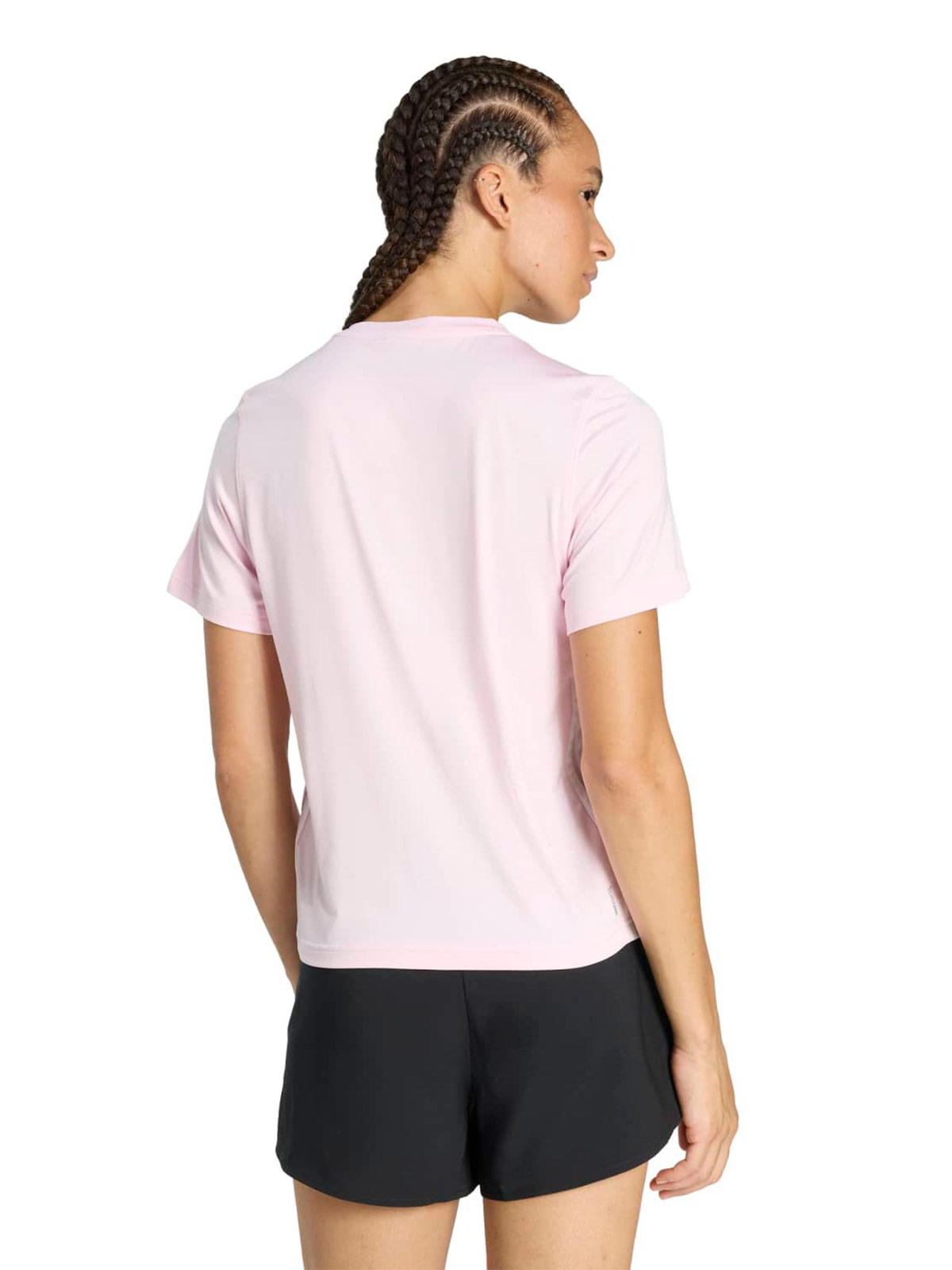 POLO MANGA CORTA HOMBRE ADIDAS ROSADO ESSENTIALS - 2