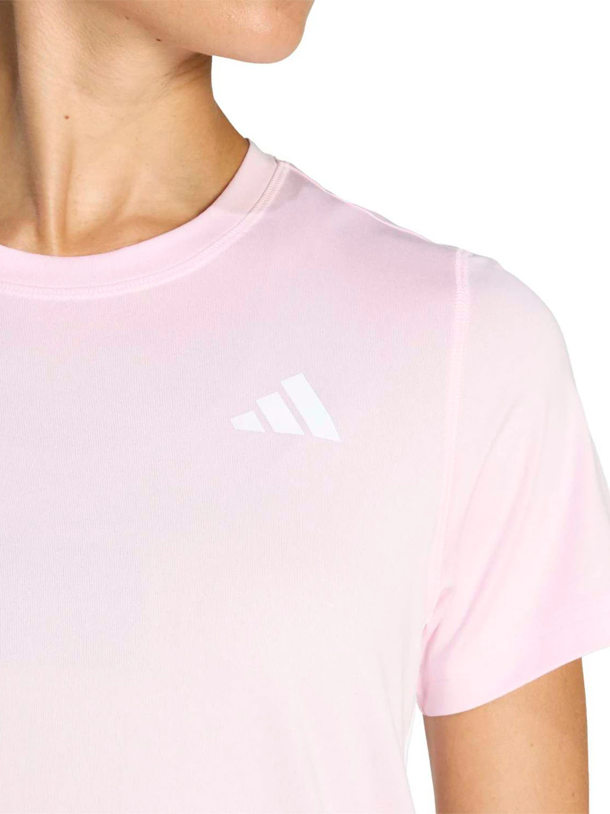 POLO MANGA CORTA HOMBRE ADIDAS ROSADO ESSENTIALS - 4