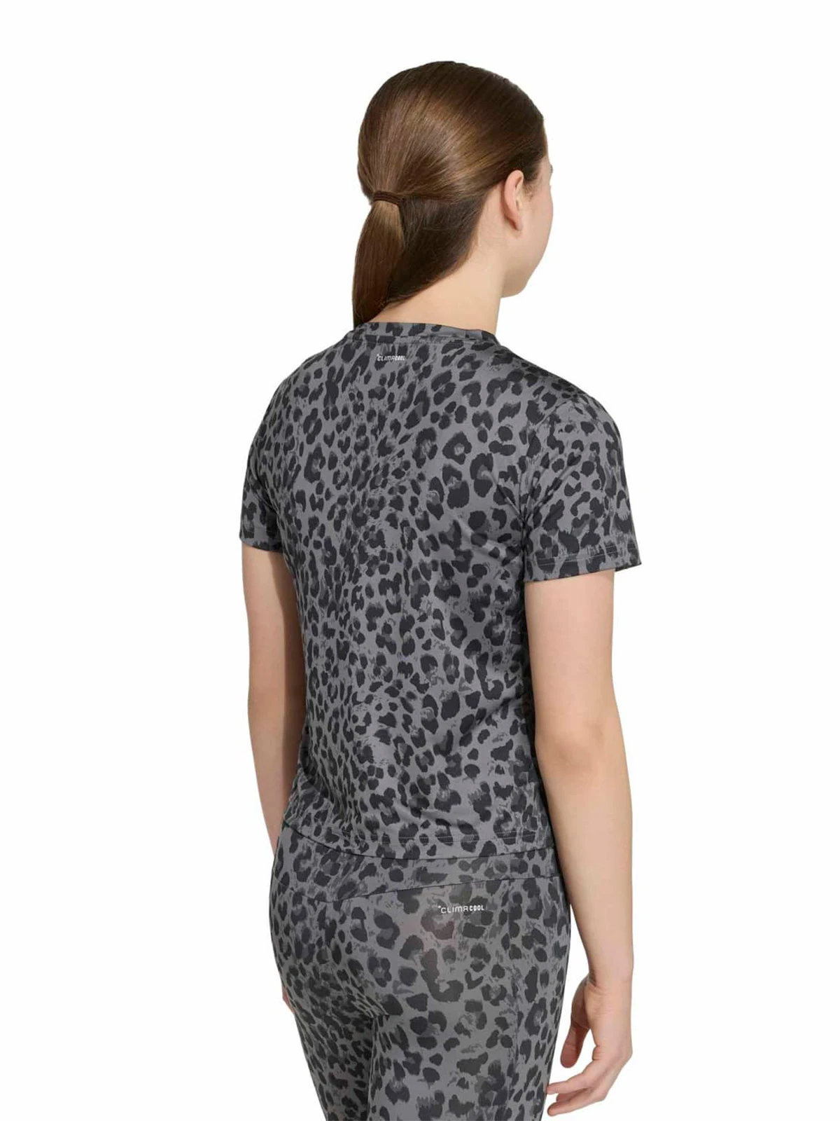 POLO MANGA CORTA HOMBRE ADIDAS GRIS ANIMAL PRINT - 2