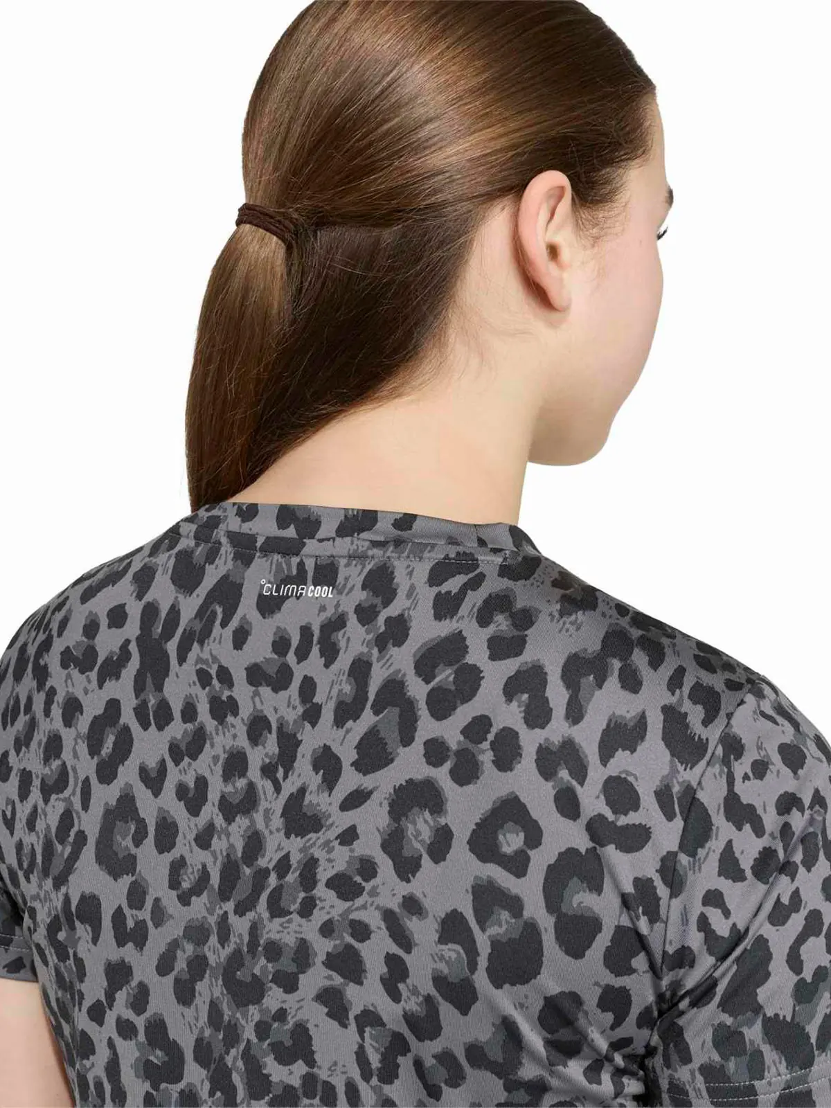 POLO MANGA CORTA HOMBRE ADIDAS GRIS ANIMAL PRINT - 5