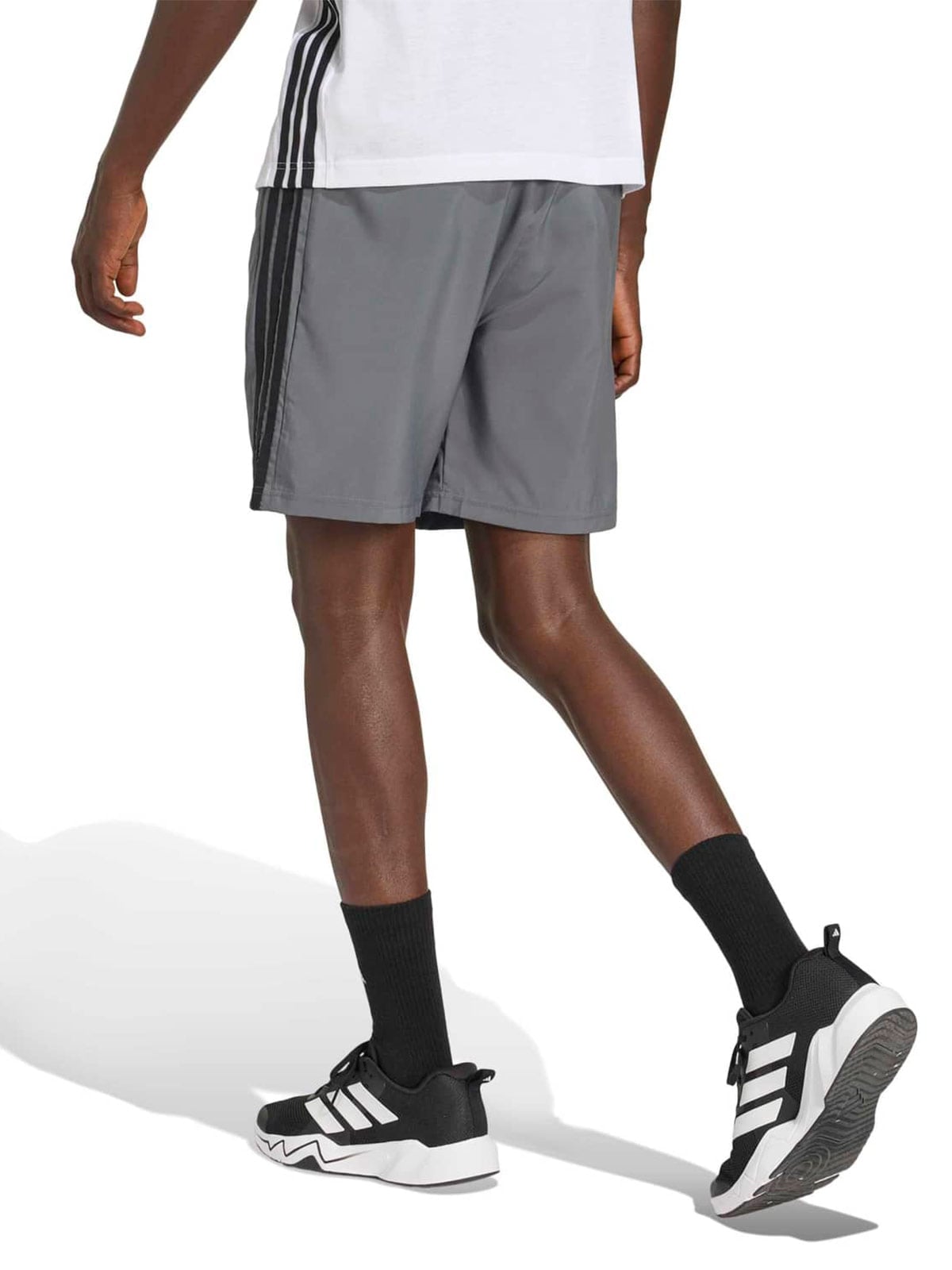 SHORTS HOMBRE ADIDAS GRIS WORKTOUT ESSENTIALS - 5