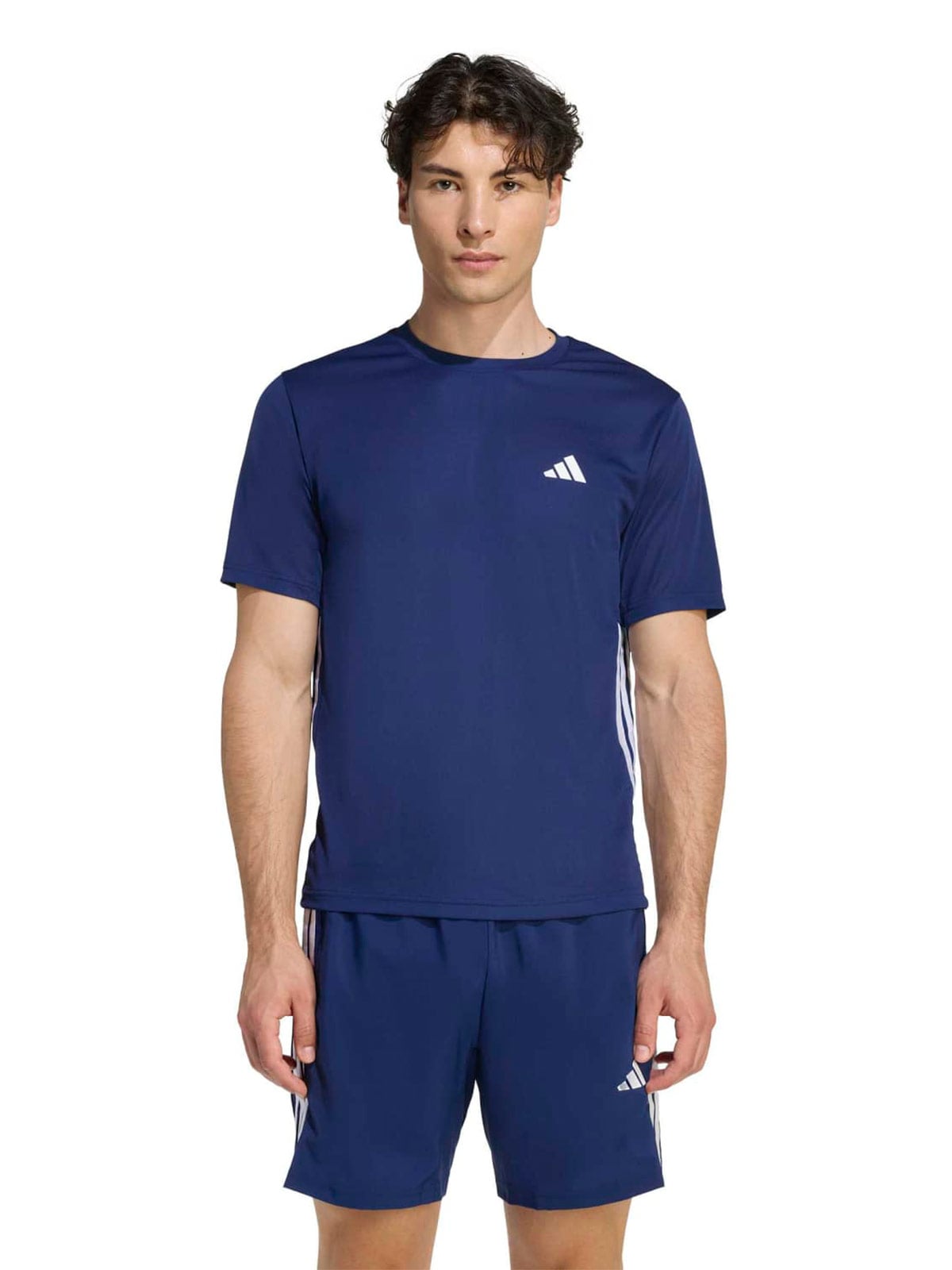 POLO MANGA CORTA HOMBRE ADIDAS AZUL MARINO WORKOUT ESSENTIALS - 1