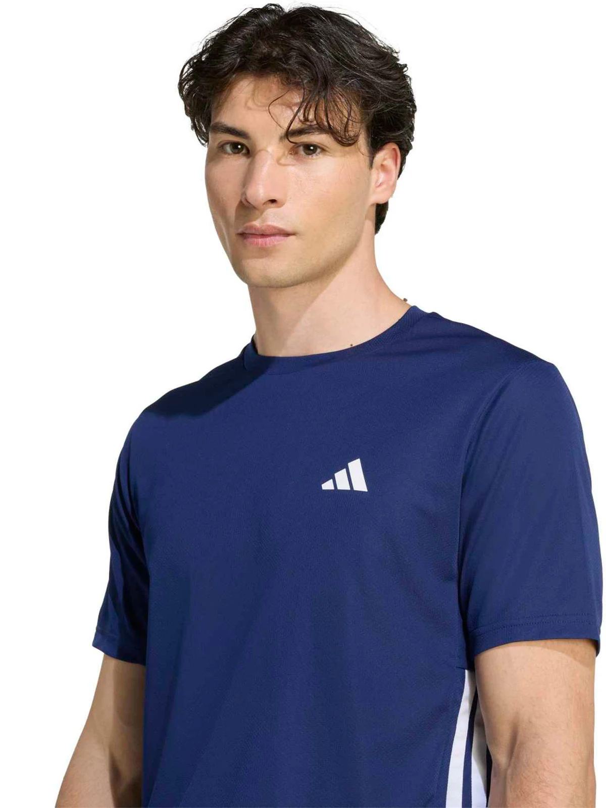 POLO MANGA CORTA HOMBRE ADIDAS AZUL MARINO WORKOUT ESSENTIALS - 4