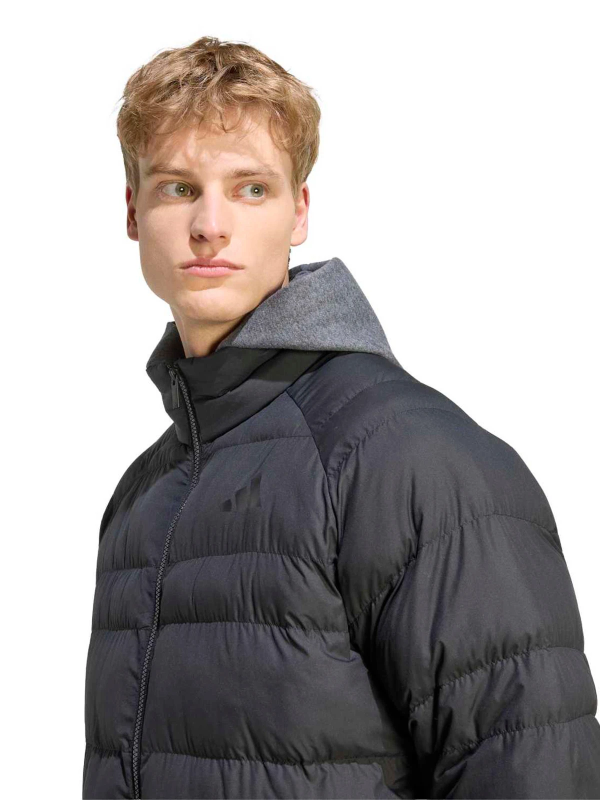 CASACA TÉRMICA HOMBRE ADIDAS NEGRO PLEGABLE - 4