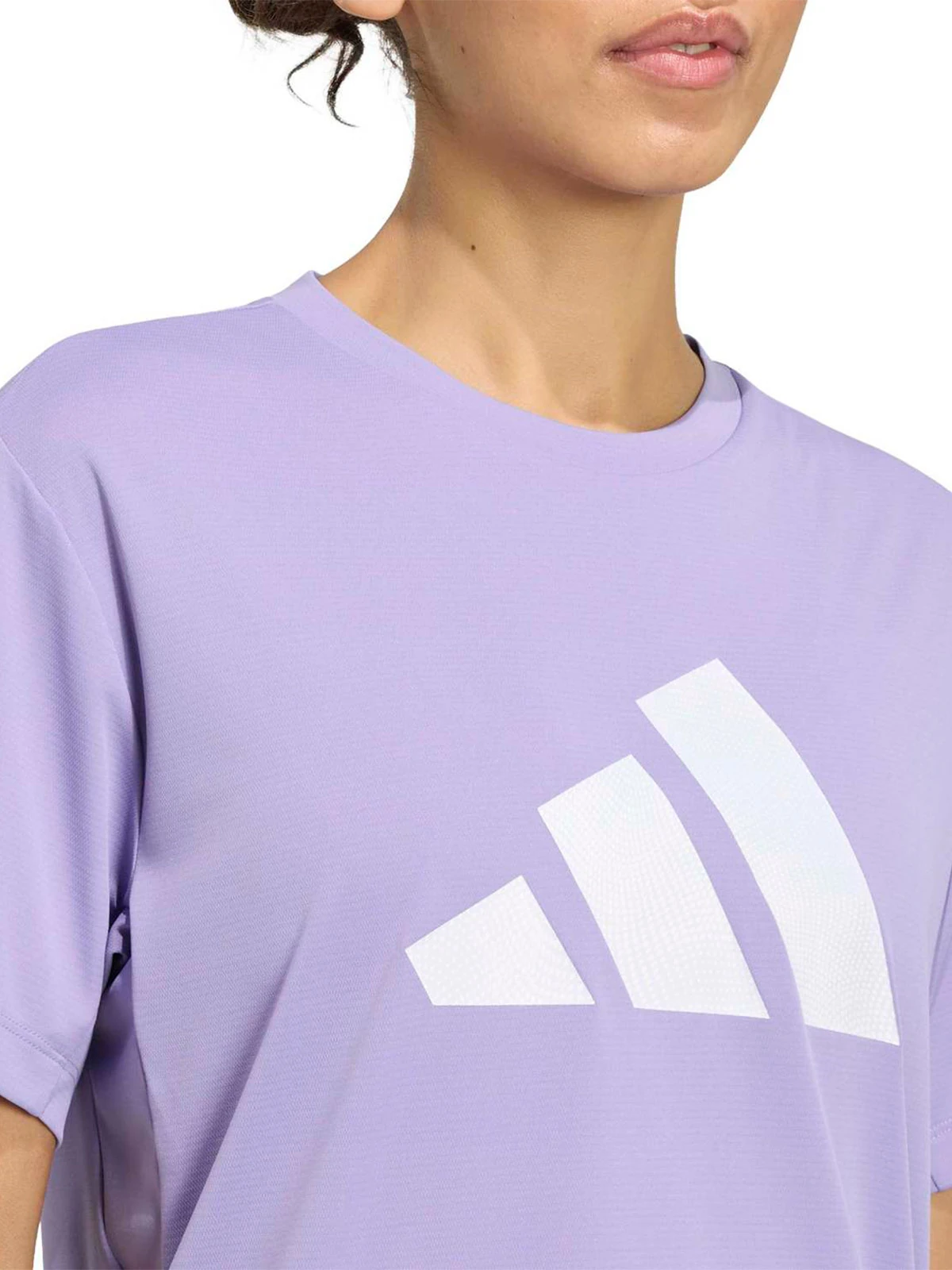 CAMISETA MANGA CORTA HOMBRE ADIDAS MORADO ADI365 BRAND LOVE - 4