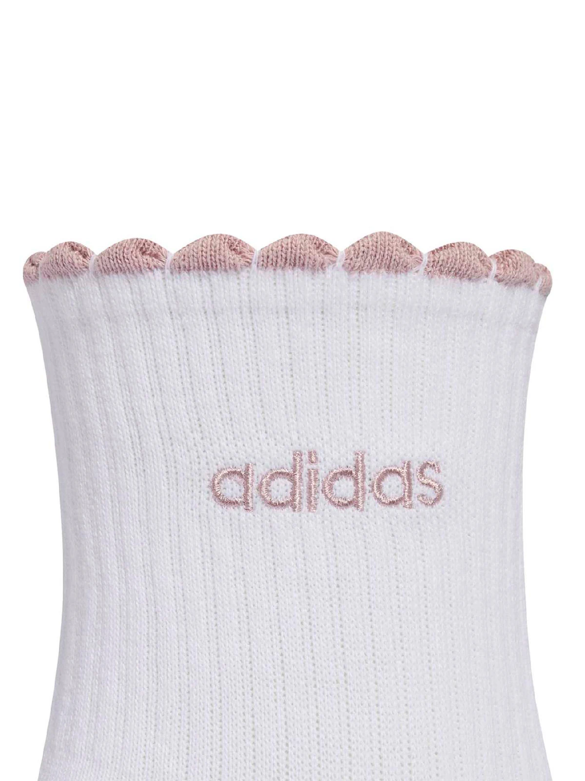 PACK X3 MEDIAS MUJER ADIDAS BLANCO - 3
