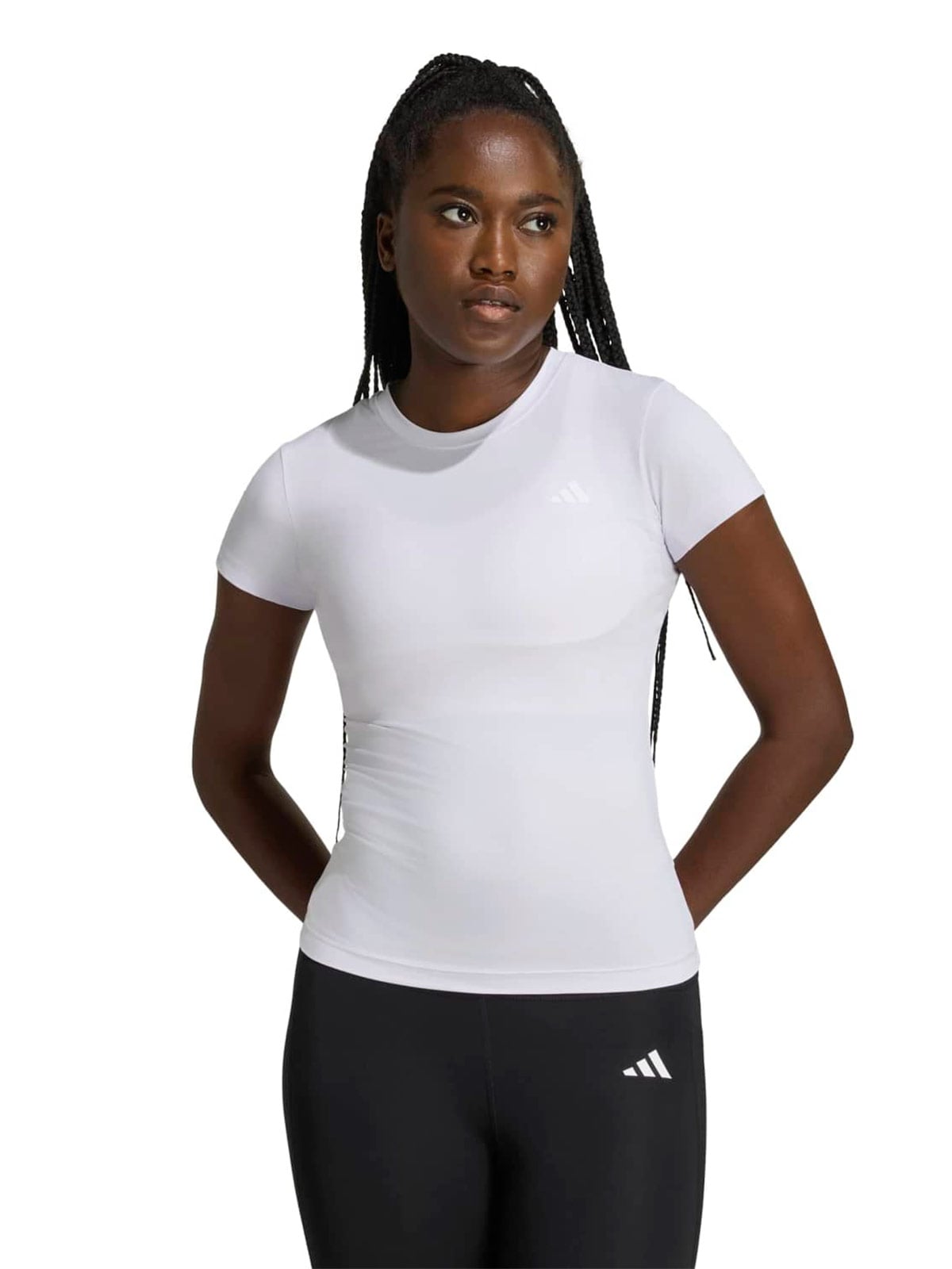 POLO MANGA CORTA HOMBRE ADIDAS MORADO WORKOUT CONTOUR - 1