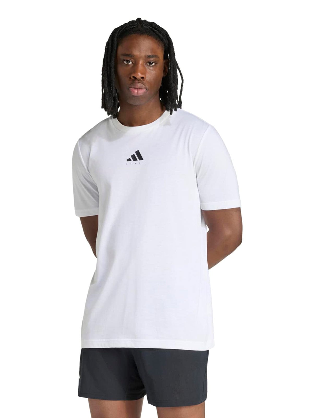 POLO MANGA CORTA HOMBRE ADIDAS BLANCO PADEL CATEGORY - 1