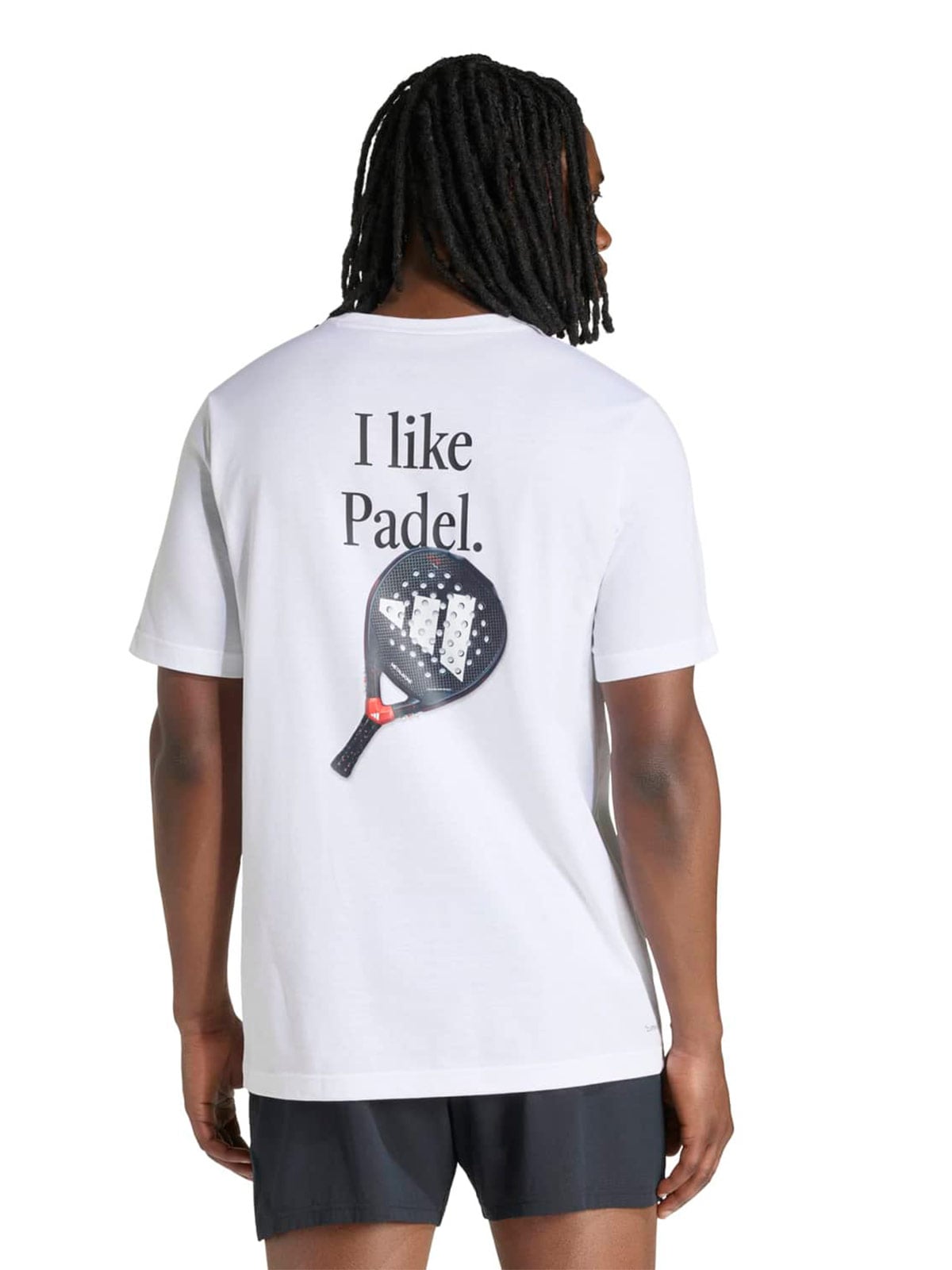 POLO MANGA CORTA HOMBRE ADIDAS BLANCO PADEL CATEGORY - 2