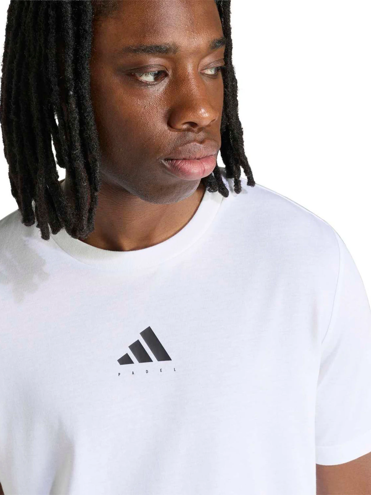 POLO MANGA CORTA HOMBRE ADIDAS BLANCO PADEL CATEGORY - 4
