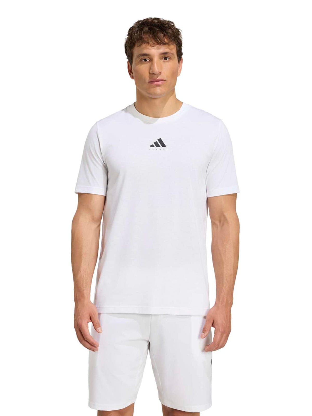 POLO MANGA CORTA HOMBRE ADIDAS BLANCO TENIS CATEGORY - 1