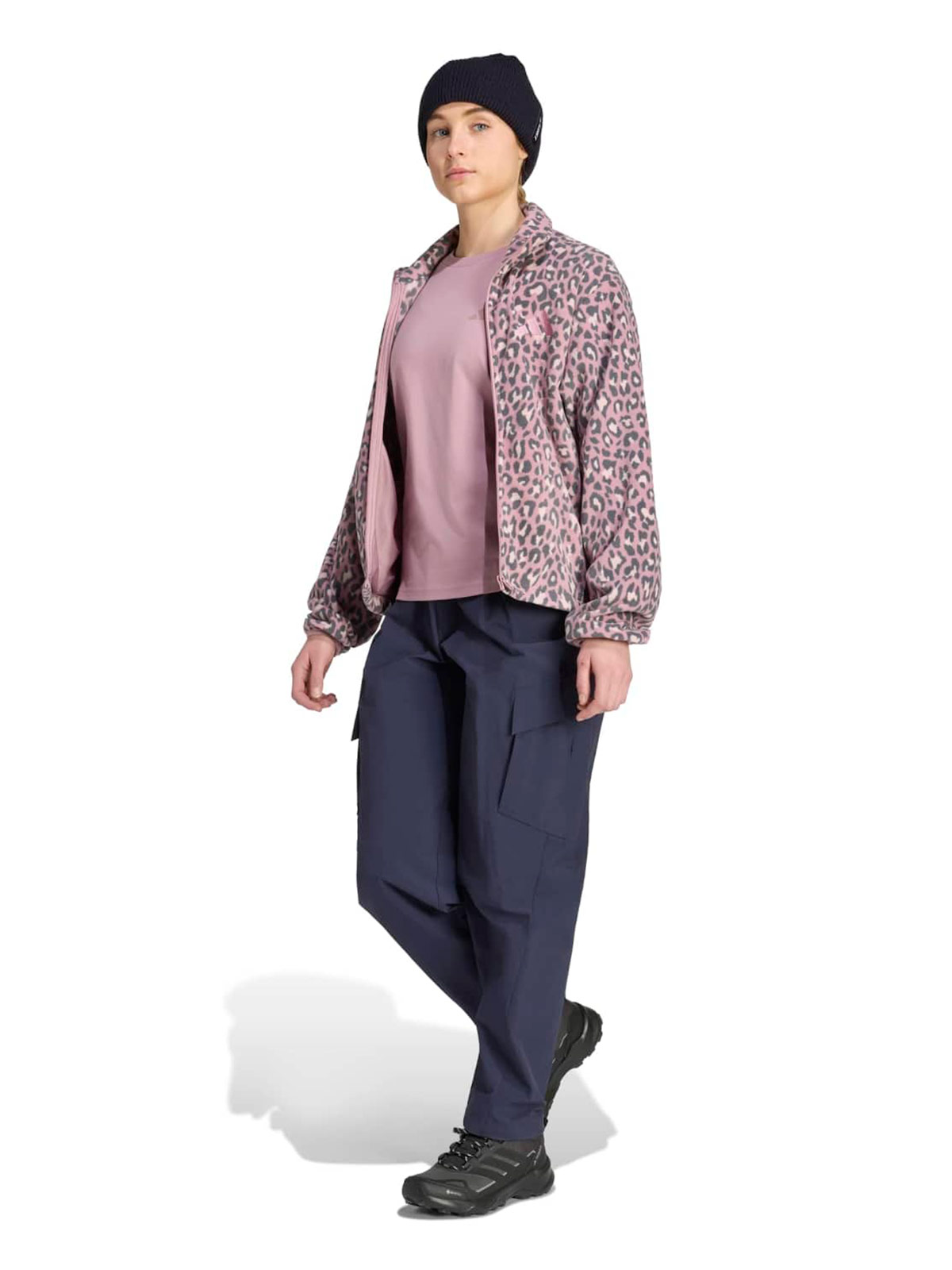 POLO MANGA CORTA HOMBRE ADIDAS MORADO TERREX MOUNTAIN - 5
