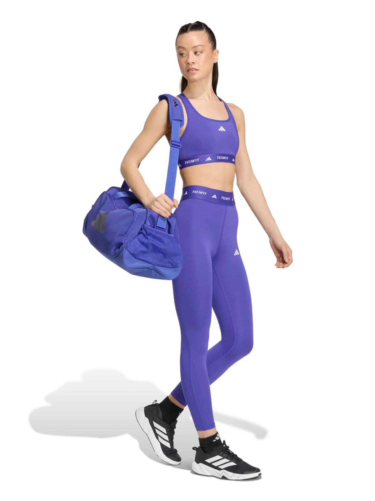LICRAS 7/8 MUJER ADIDAS MORADO TECHFIT - 6