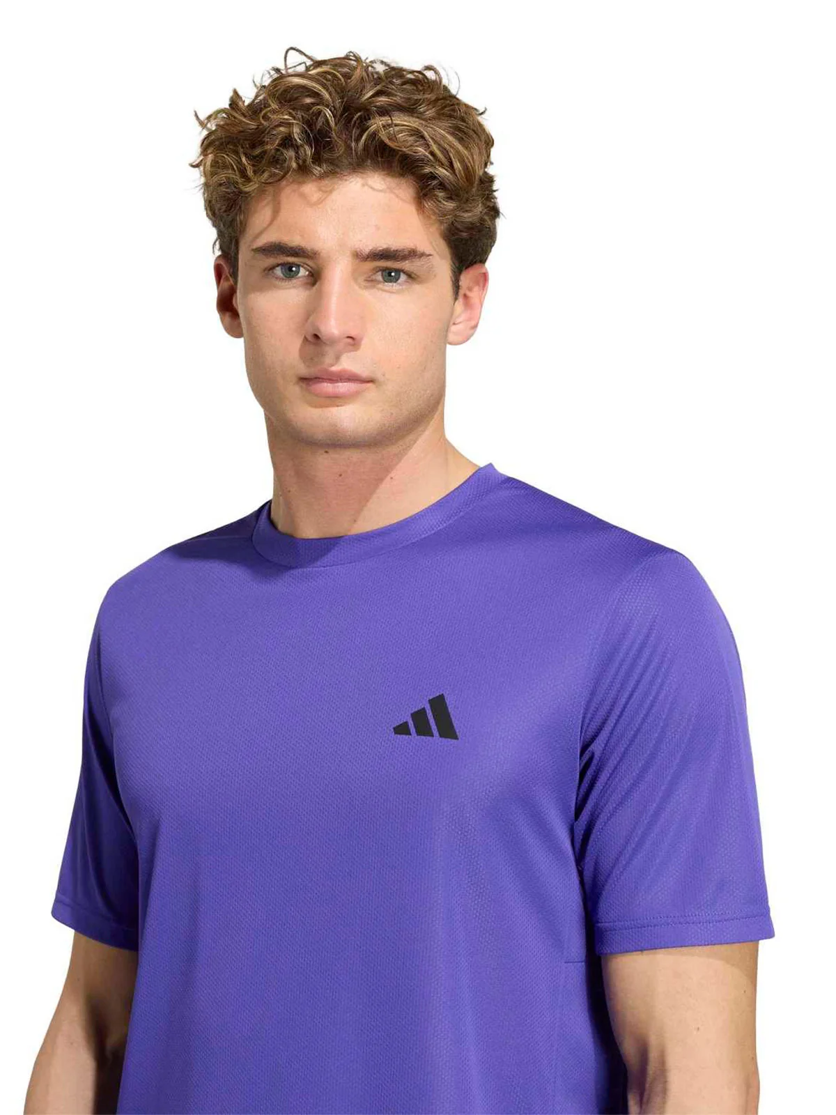 POLO MANGA CORTA HOMBRE ADIDAS VIOLETA BASE - 4