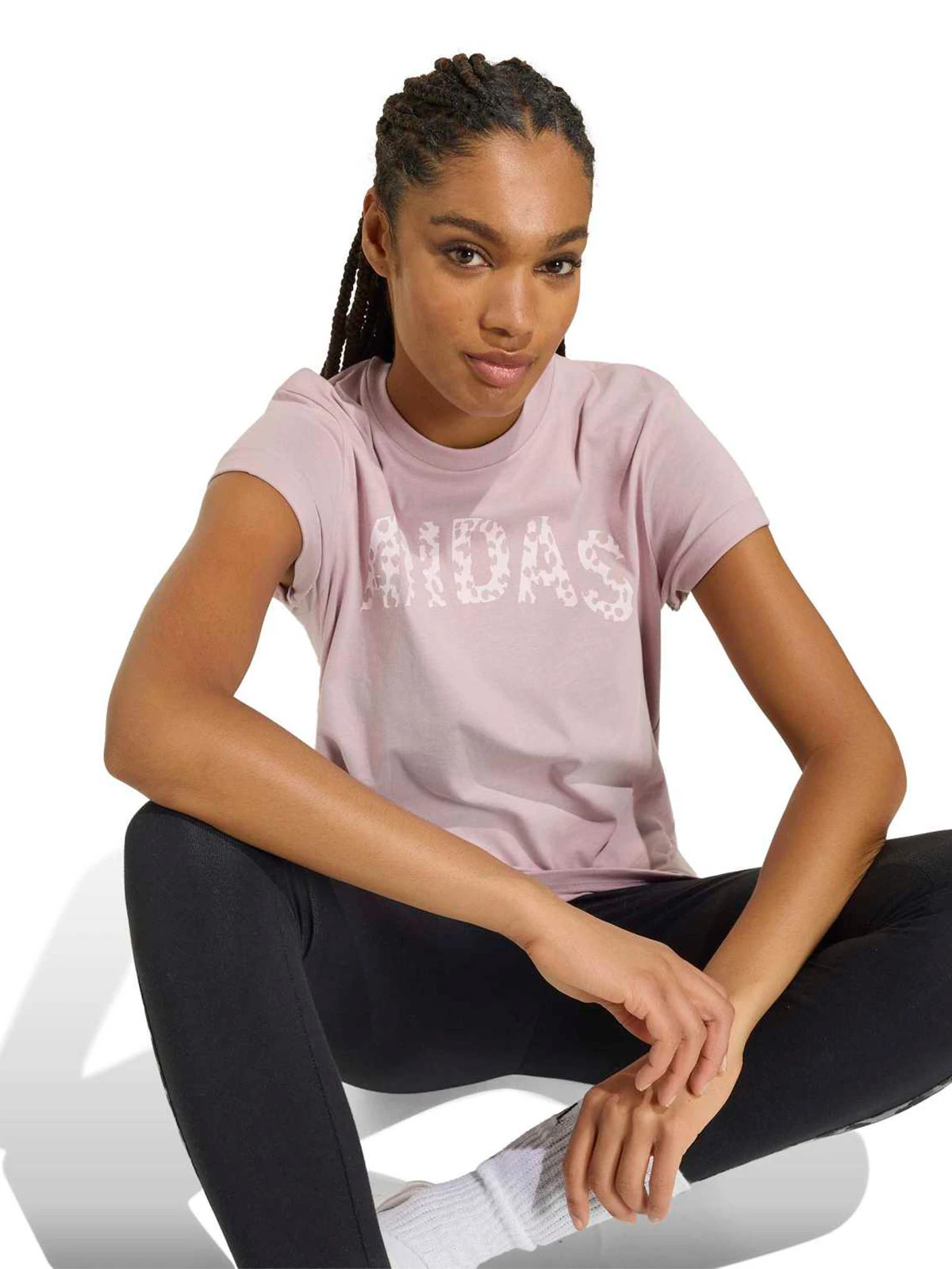 POLO MANGA CORTA HOLGADO HOMBRE ADIDAS ROSADO GRAPHIC ANIMAL - 4