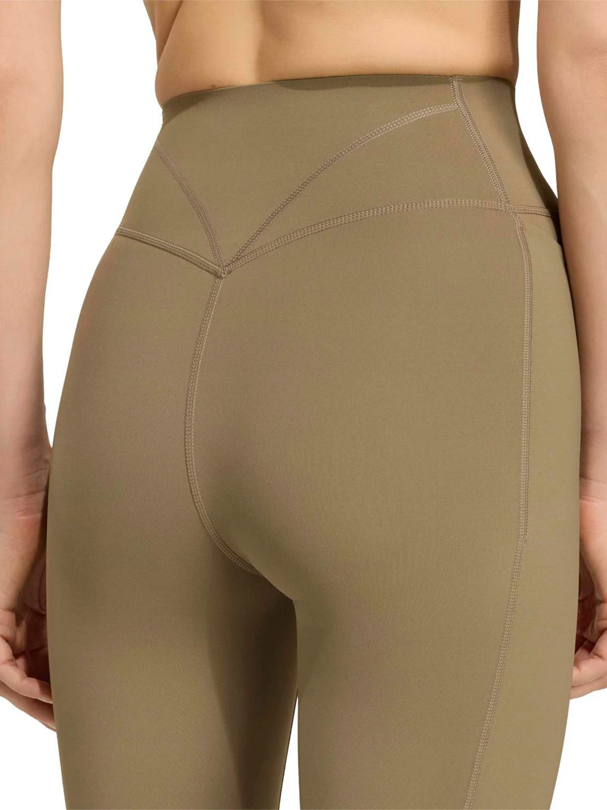 MALLAS LARGAS MUJER ADIDAS BEIGE OPTIME WORKOUT - 7