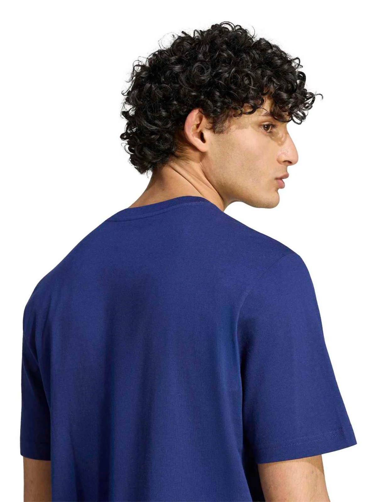 POLO MANGA CORTA HOMBRE ADIDAS AZUL - 4