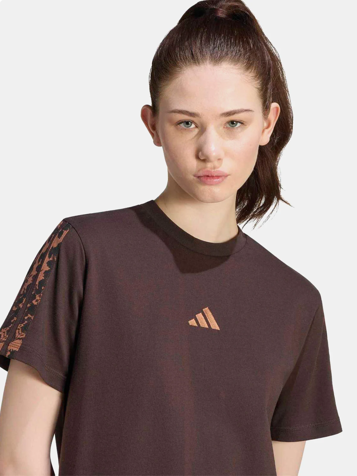 POLO TRAINING HOMBRE ADIDAS ESSENTIALS 3 TIRAS ANIMAL PRINT - 4