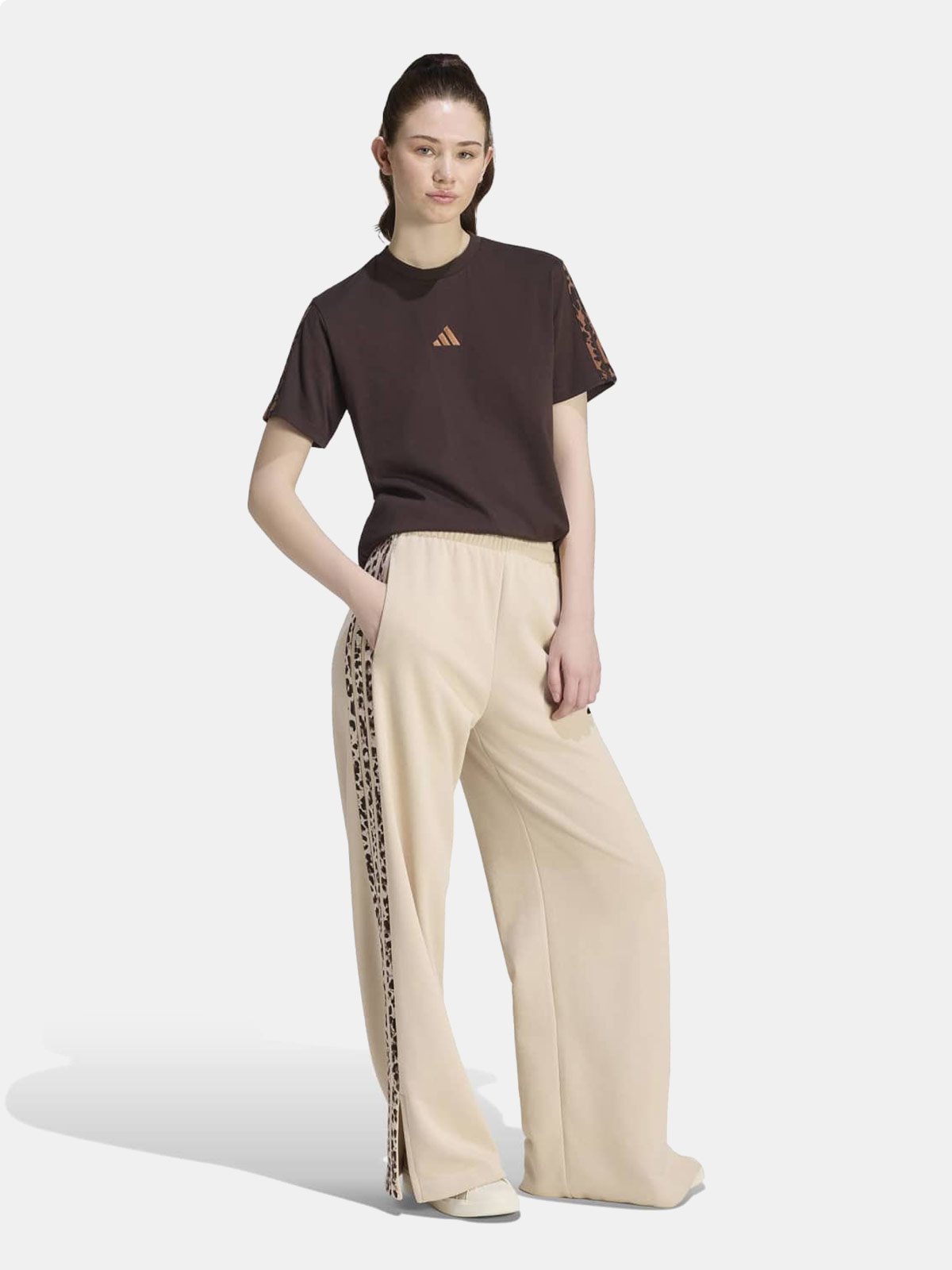 POLO TRAINING HOMBRE ADIDAS ESSENTIALS 3 TIRAS ANIMAL PRINT - 5