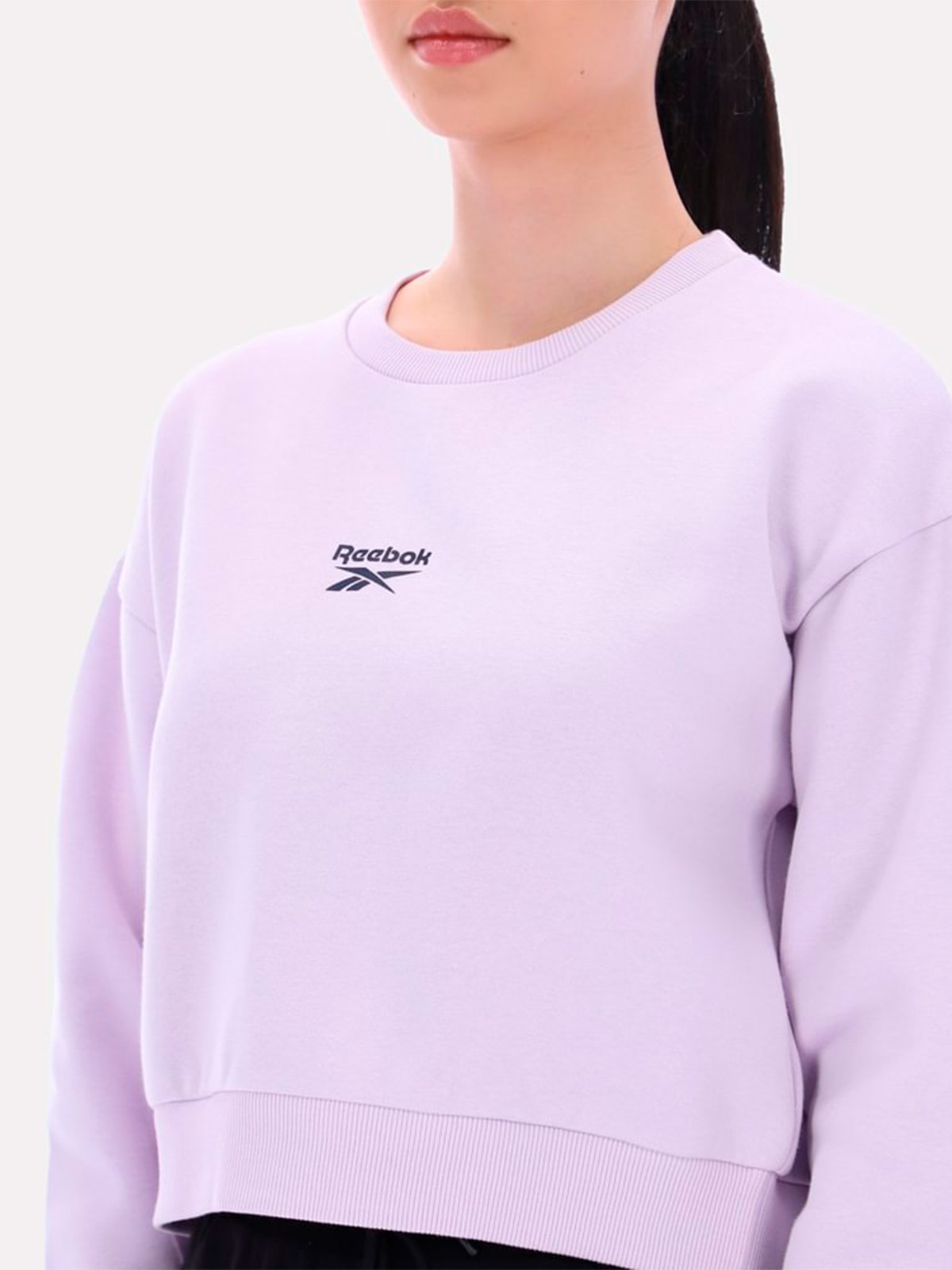 POLERA ALGODÓN MUJER REEBOK LILA - 5