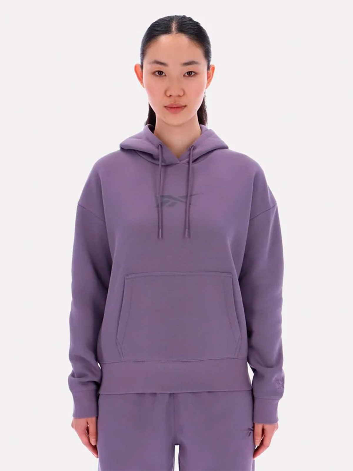 POLERA ALGODÓN MUJER REEBOK MORADO - 1