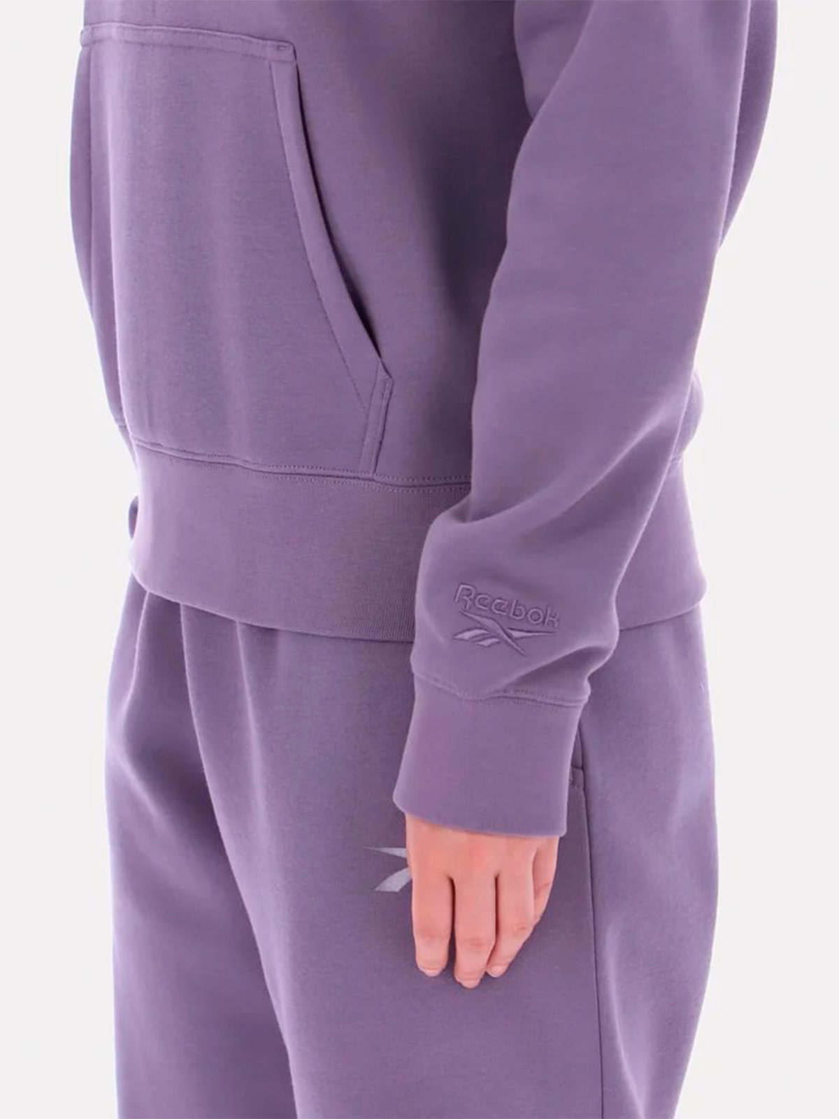 POLERA ALGODÓN MUJER REEBOK MORADO - 4