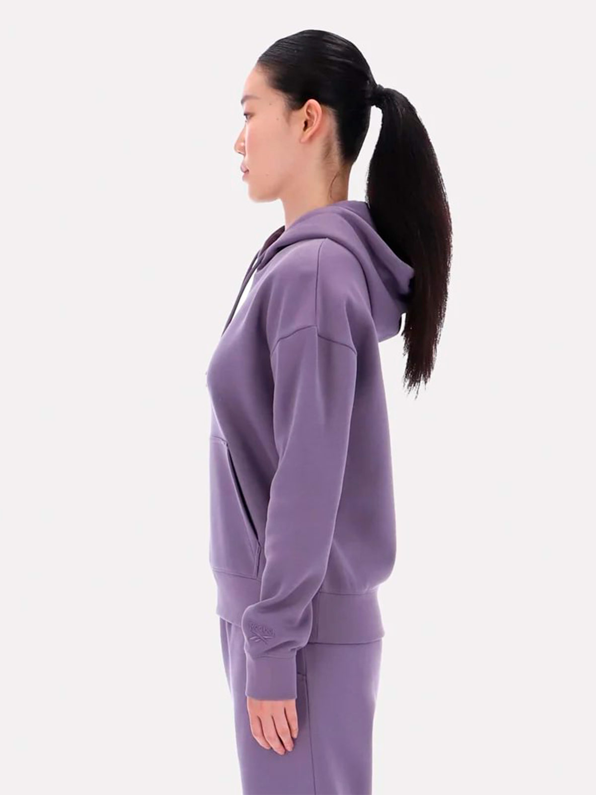 POLERA ALGODÓN MUJER REEBOK MORADO - 5