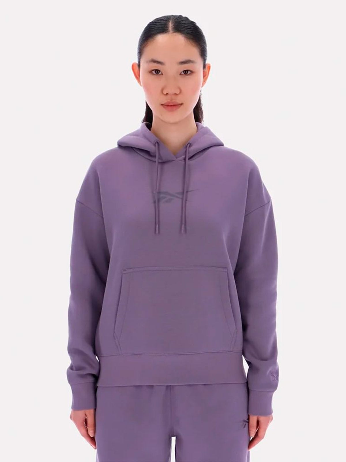 POLERA ALGODÓN MUJER REEBOK MORADO - 1
