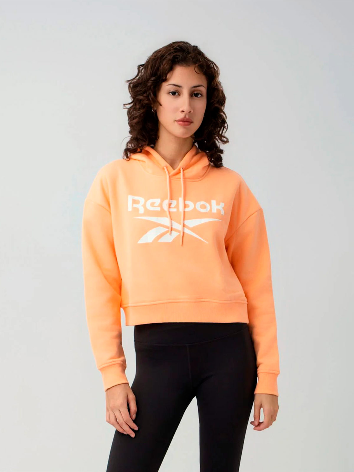 POLERA ALGODÓN MUJER REEBOK NARANJA - 1