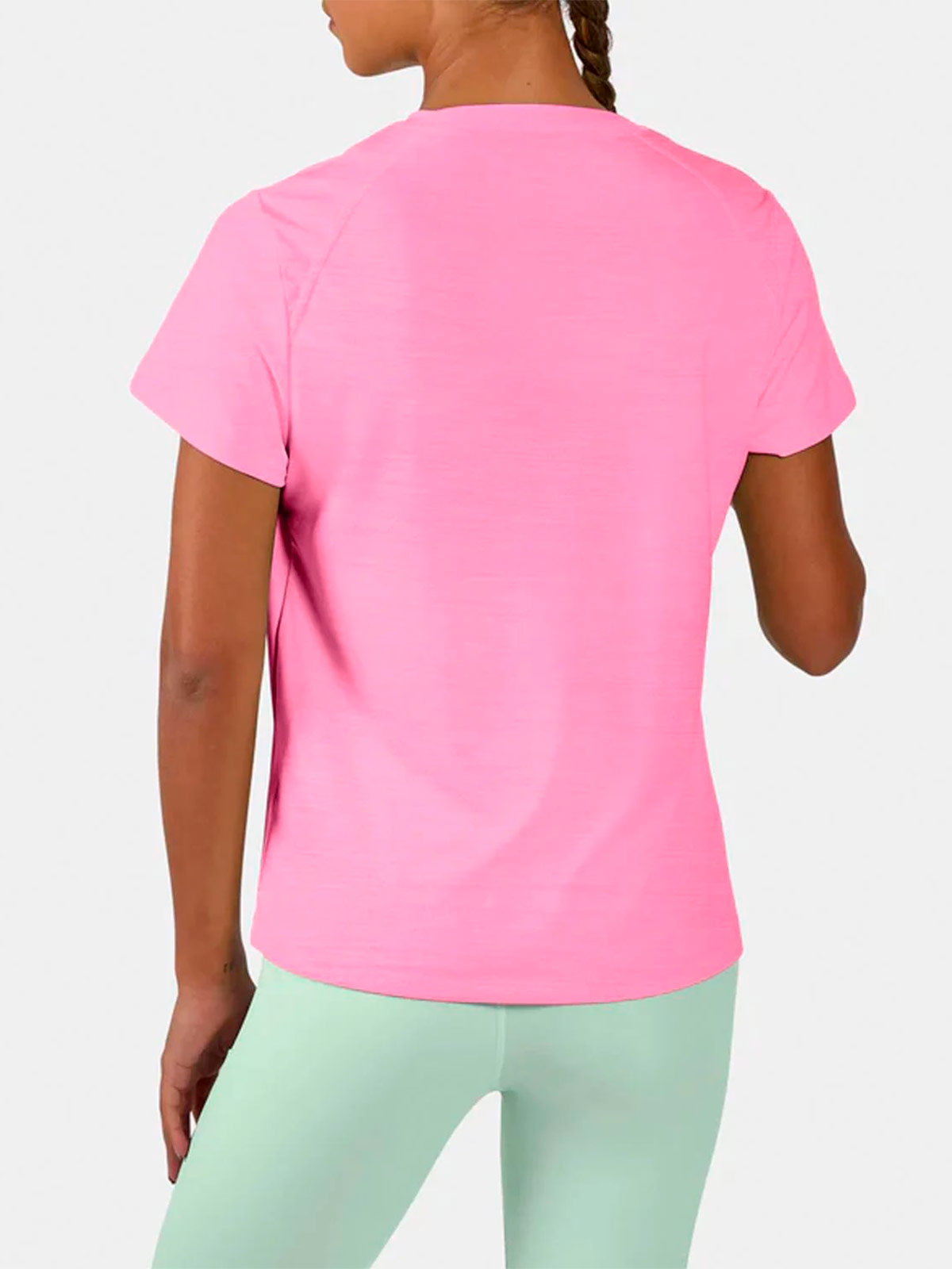 POLERA ALGODÓN MUJER REEBOK ROSADO - 2