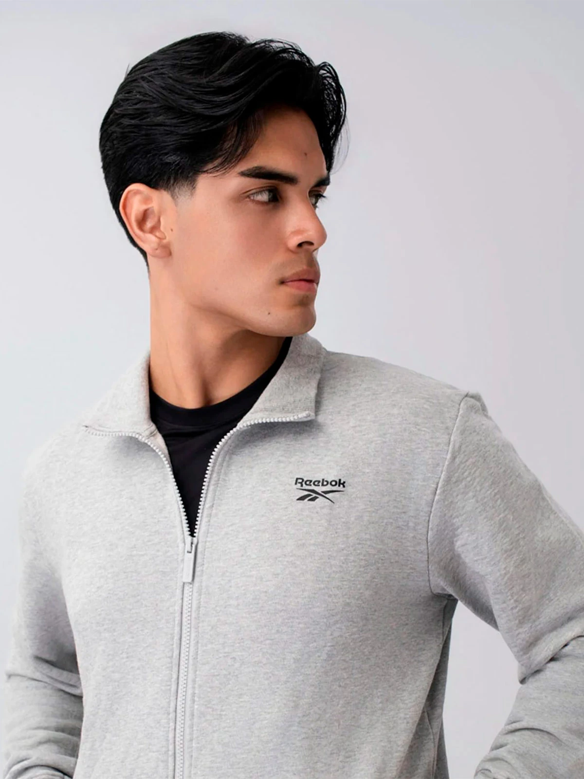 CASACA ALGODÓN HOMBRE REEBOK GRIS - 4