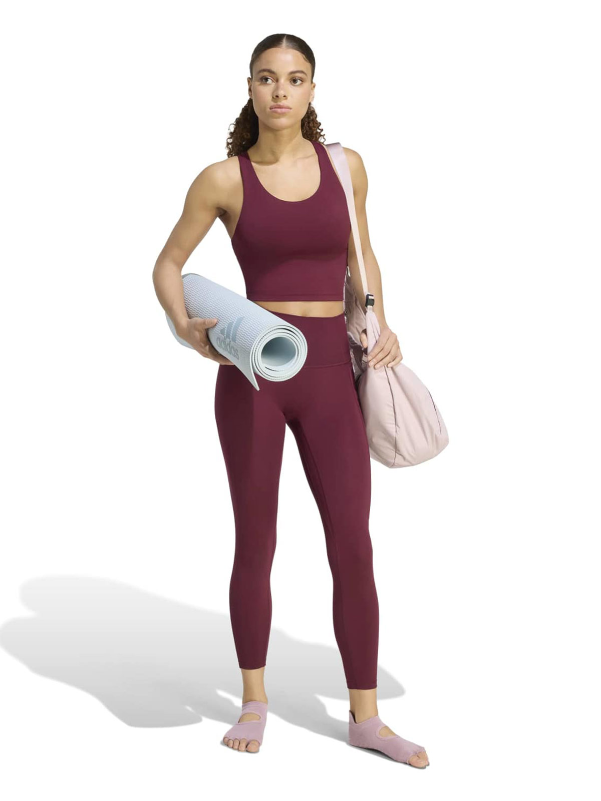 TOP ENTRENAMIENTO MUJER ADIDAS ALL ME SOPORTE MEDIO - 5