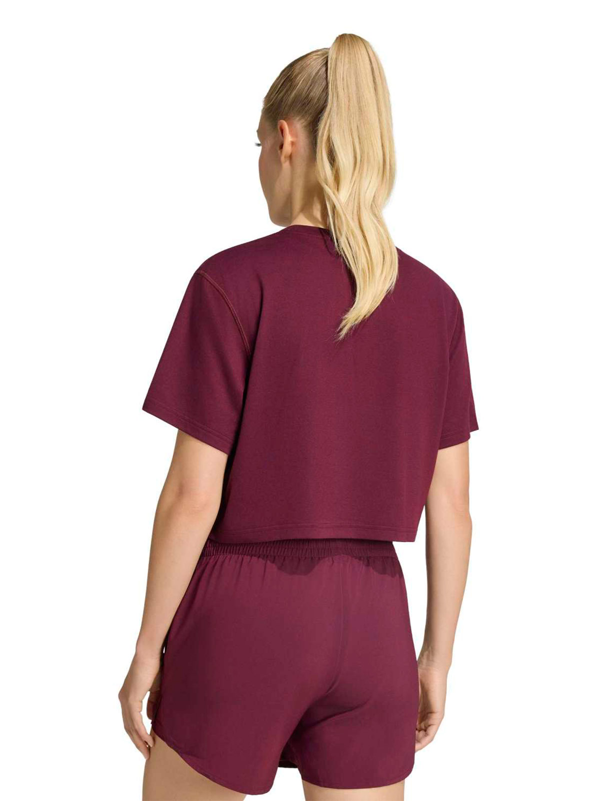 POLO ENTRENAMIENTO MANGA CORTA MUJER ADIDAS BOXY - 5