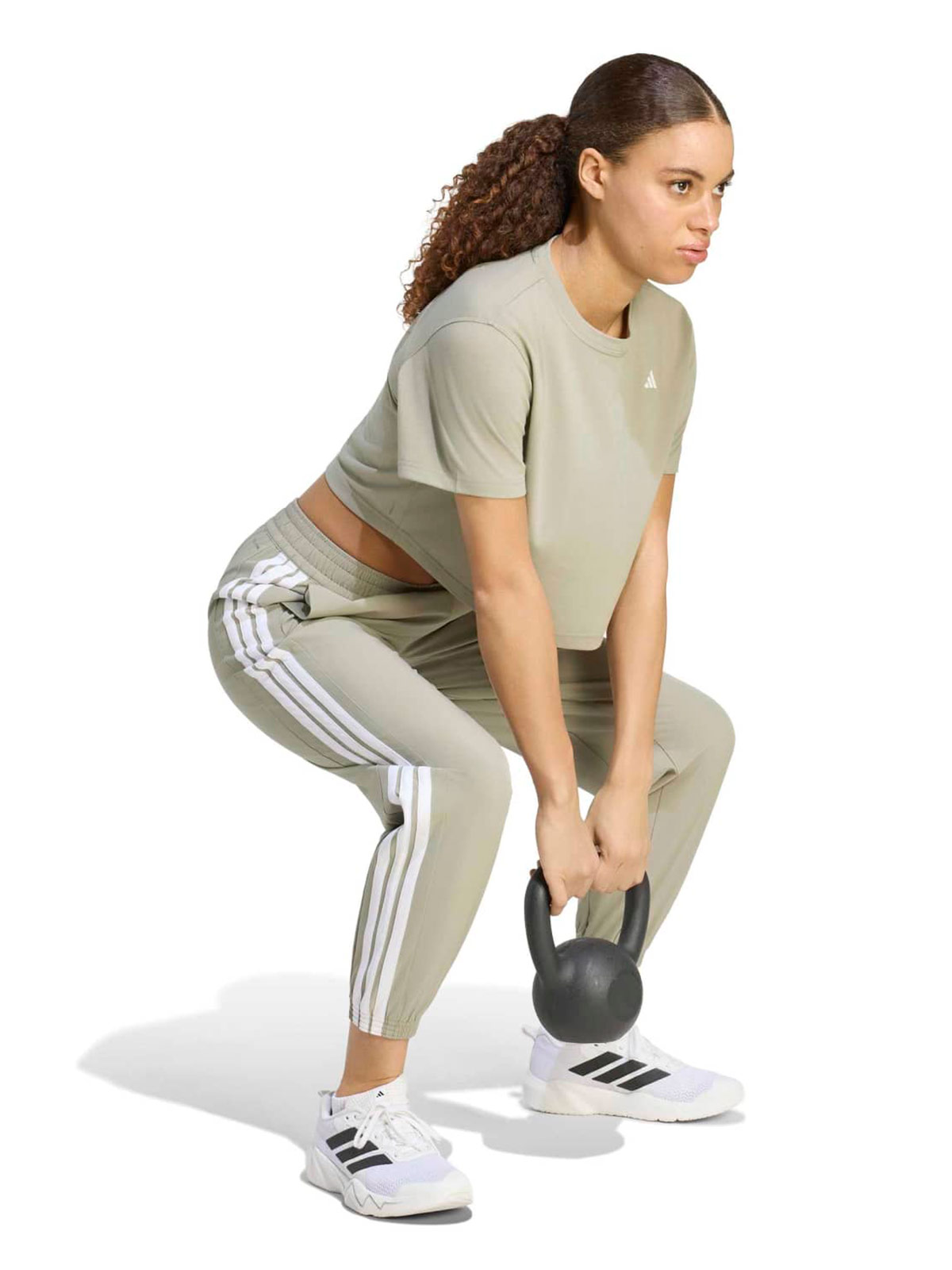 POLO MANGA CORTA BOXY MUJER ADIDAS ESSENTIALS - 2