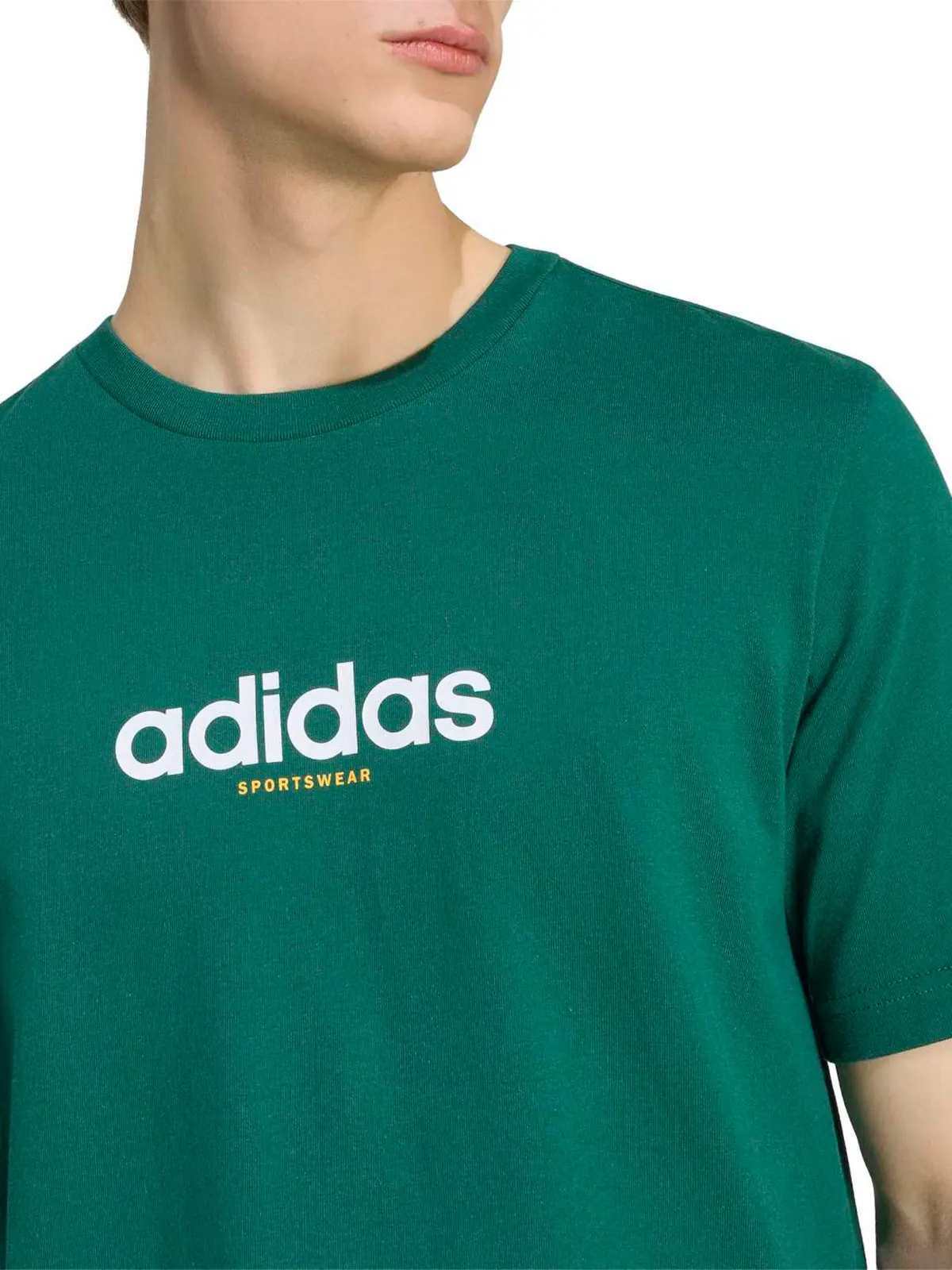 POLO MANGA CORTA HOMBRE ADIDAS VERDE - 3