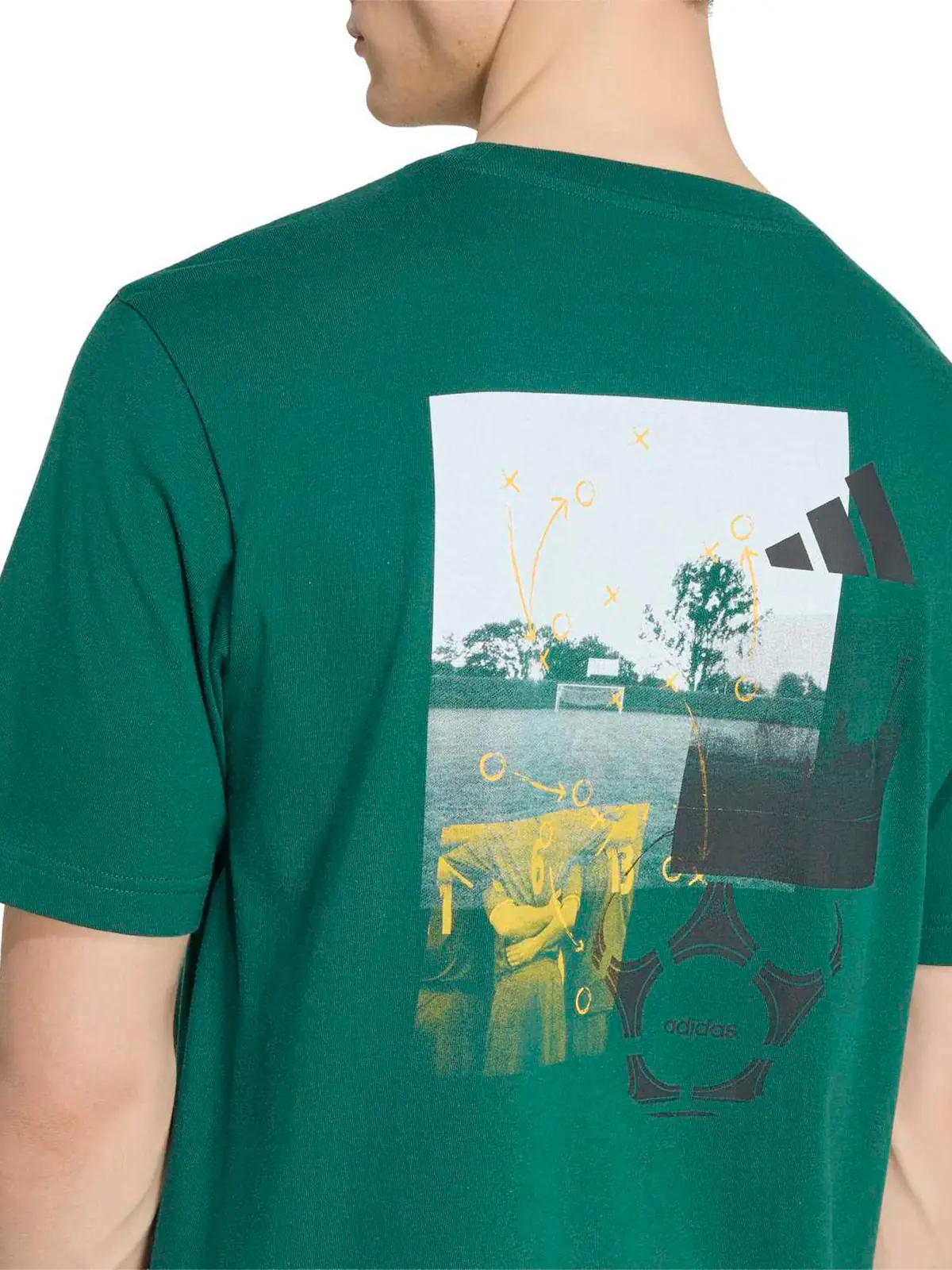 POLO MANGA CORTA HOMBRE ADIDAS VERDE - 4