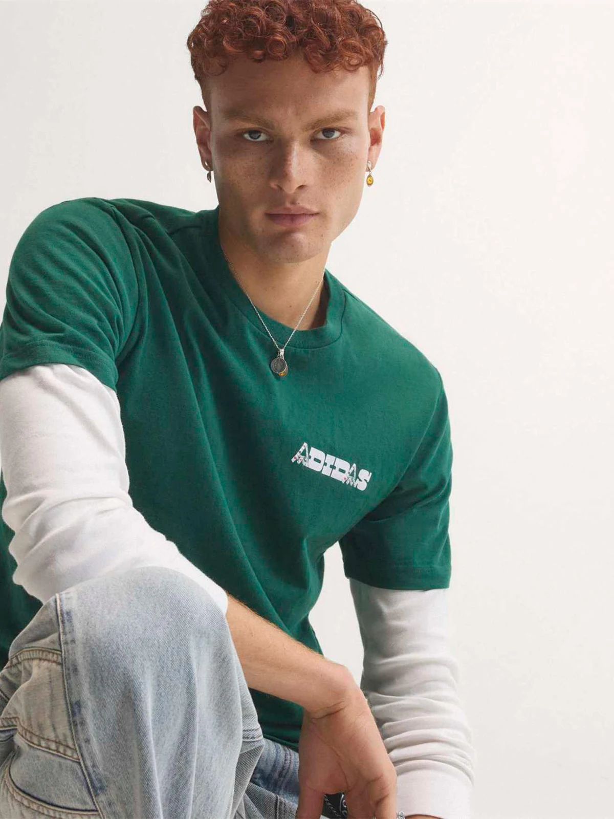 POLO MANGA CORTA HOMBRE ADIDAS VERDE - 2