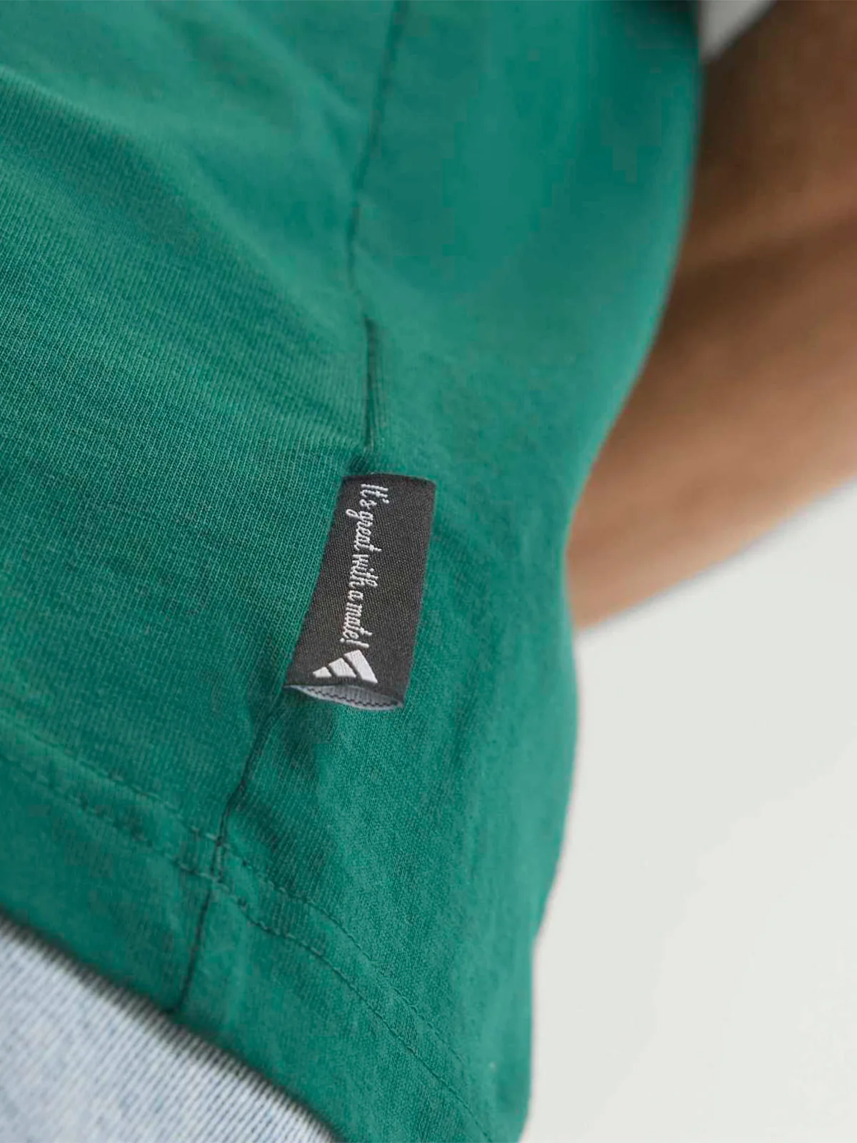 POLO MANGA CORTA HOMBRE ADIDAS VERDE - 4