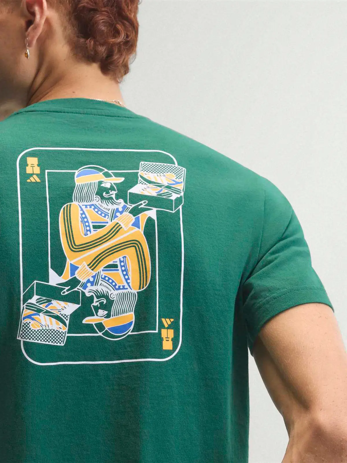 POLO MANGA CORTA HOMBRE ADIDAS VERDE - 5