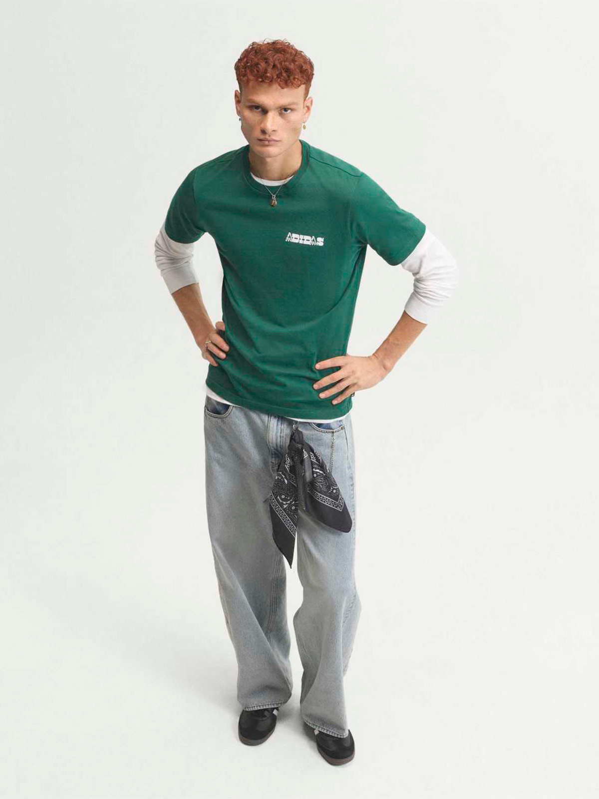 POLO MANGA CORTA HOMBRE ADIDAS VERDE - 7