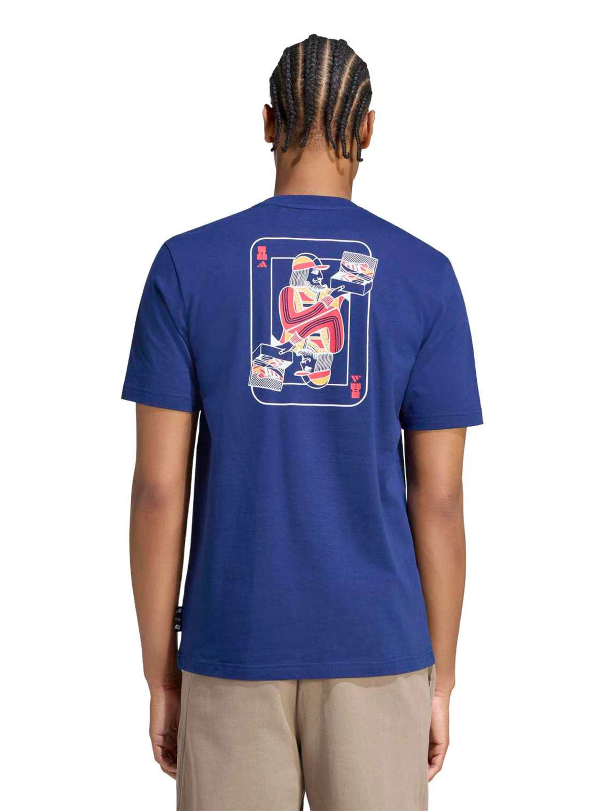 POLO MANGA CORTA HOMBRE ADIDAS AZUL MARINO - 2