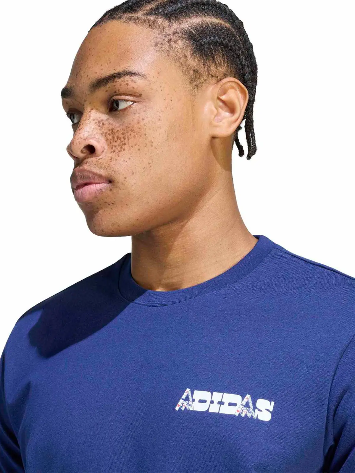 POLO MANGA CORTA HOMBRE ADIDAS AZUL MARINO - 3