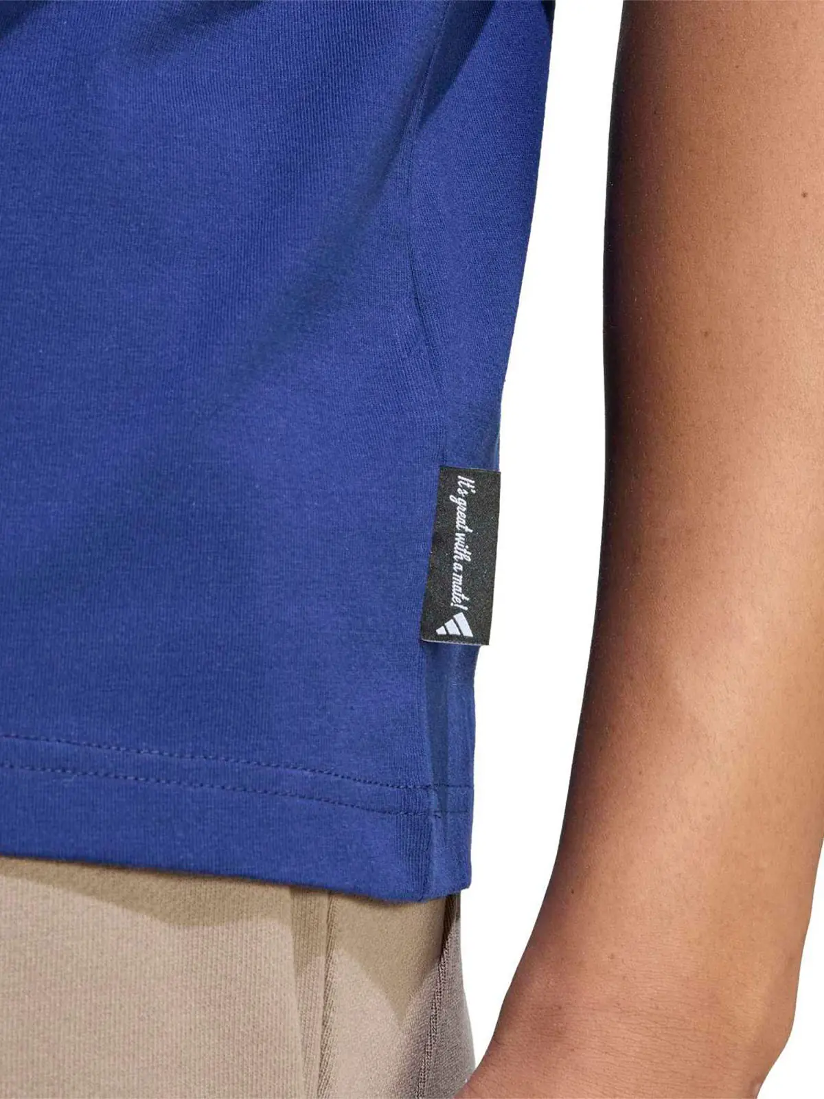 POLO MANGA CORTA HOMBRE ADIDAS AZUL MARINO - 4