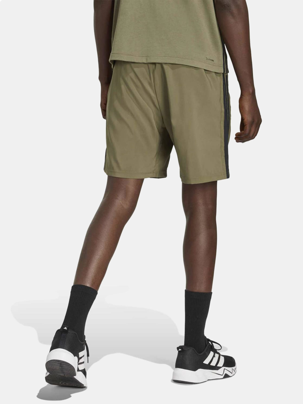 SHORT HOMBRE ADIDAS WORKOUT ESSENTIALS BASE 3 TIRAS - 3