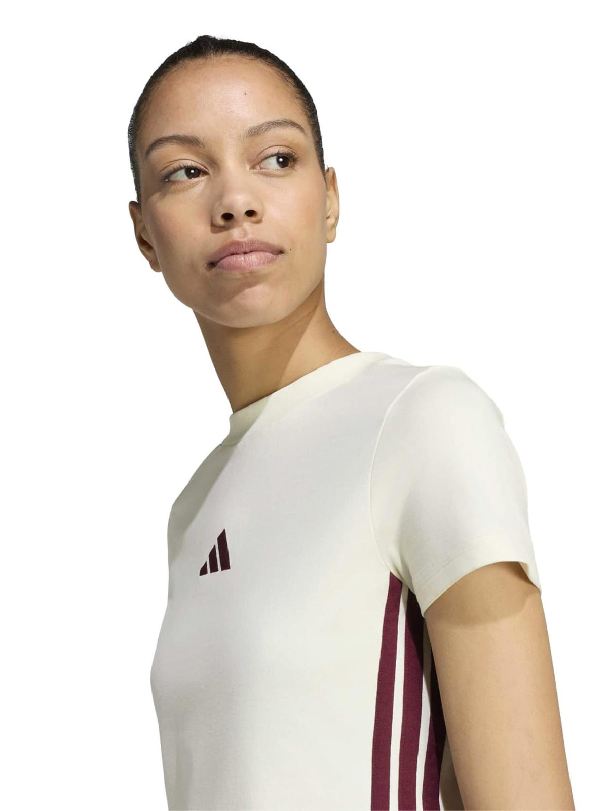 POLO MUJER ADIDAS ESSENTIALS 3 TIRAS SLIM BABY - 3